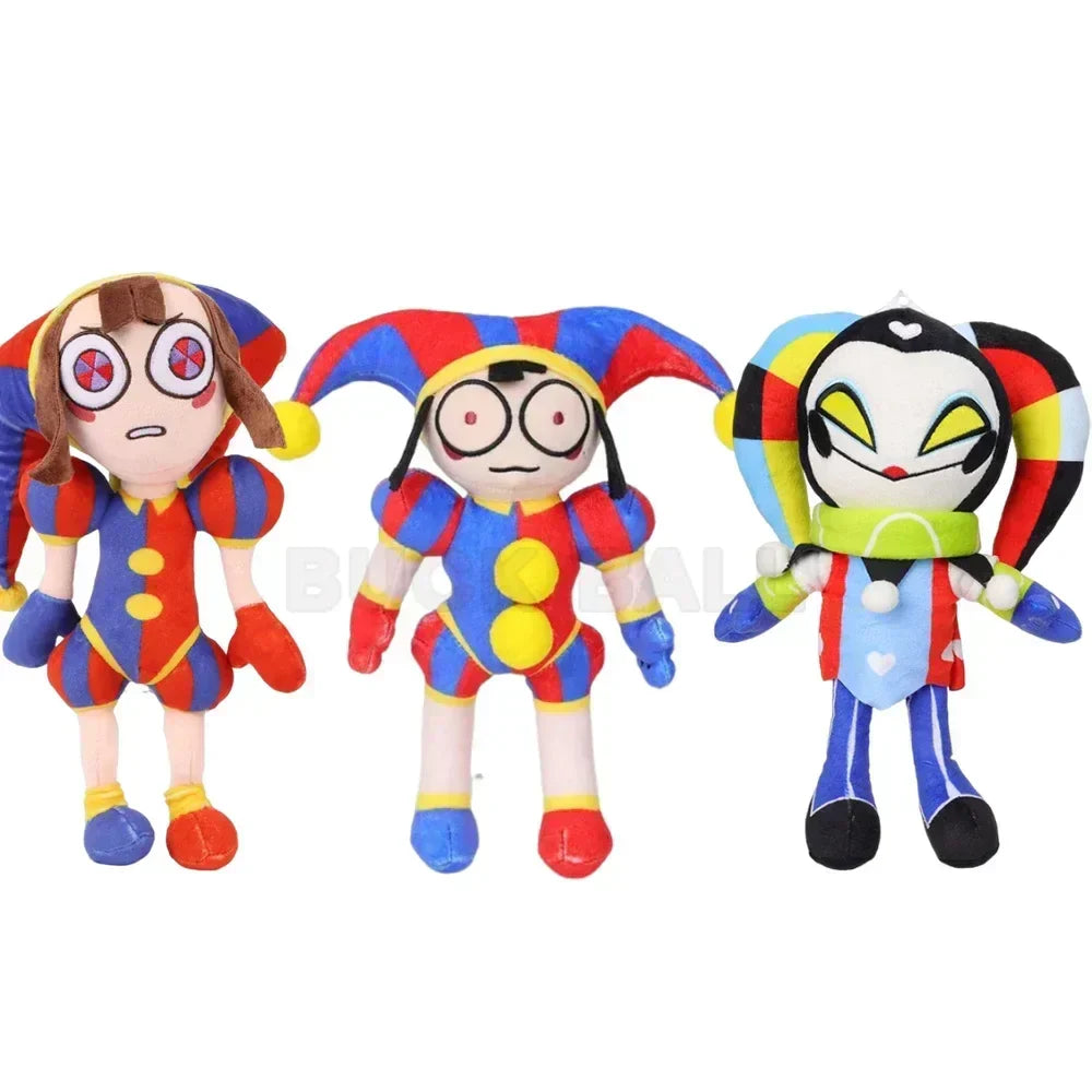 The Amazing Digital Circus Cartoon Plush Pomni Jax Doll - 3 Pcs - All Products - Stuffed Animals - 13 - 2024