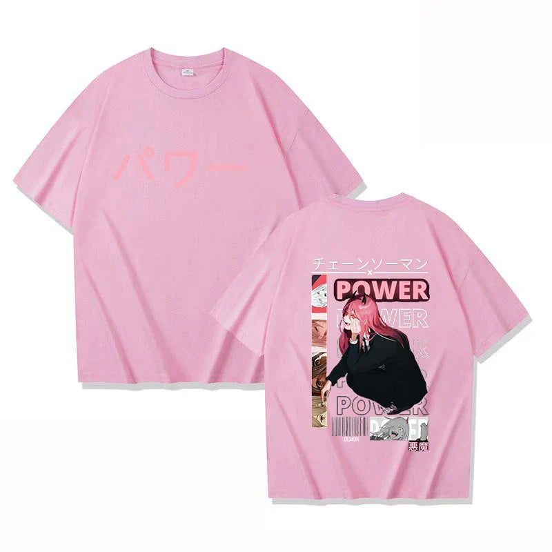 Power Unleashed Oversized Tee – Iconic Anime Graphic T-Shirt - Pink / XS - T-Shirts - T-Shirts - 11 - 2024