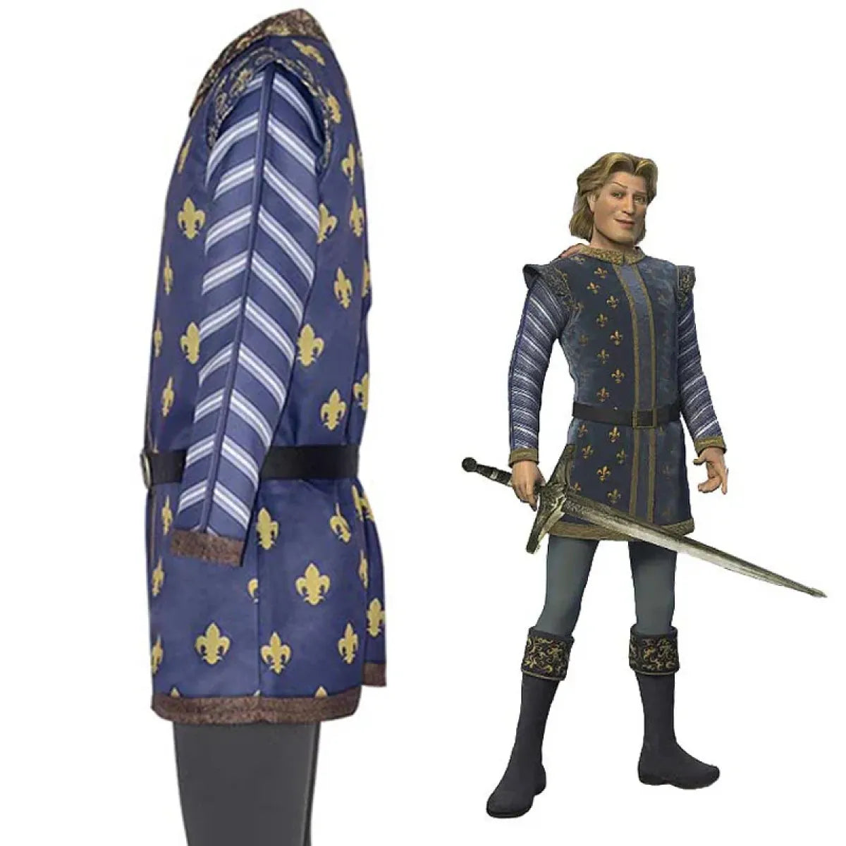 Prince Charming Shrek Cosplay Costume Set - Cosplay - Cosplay - 4