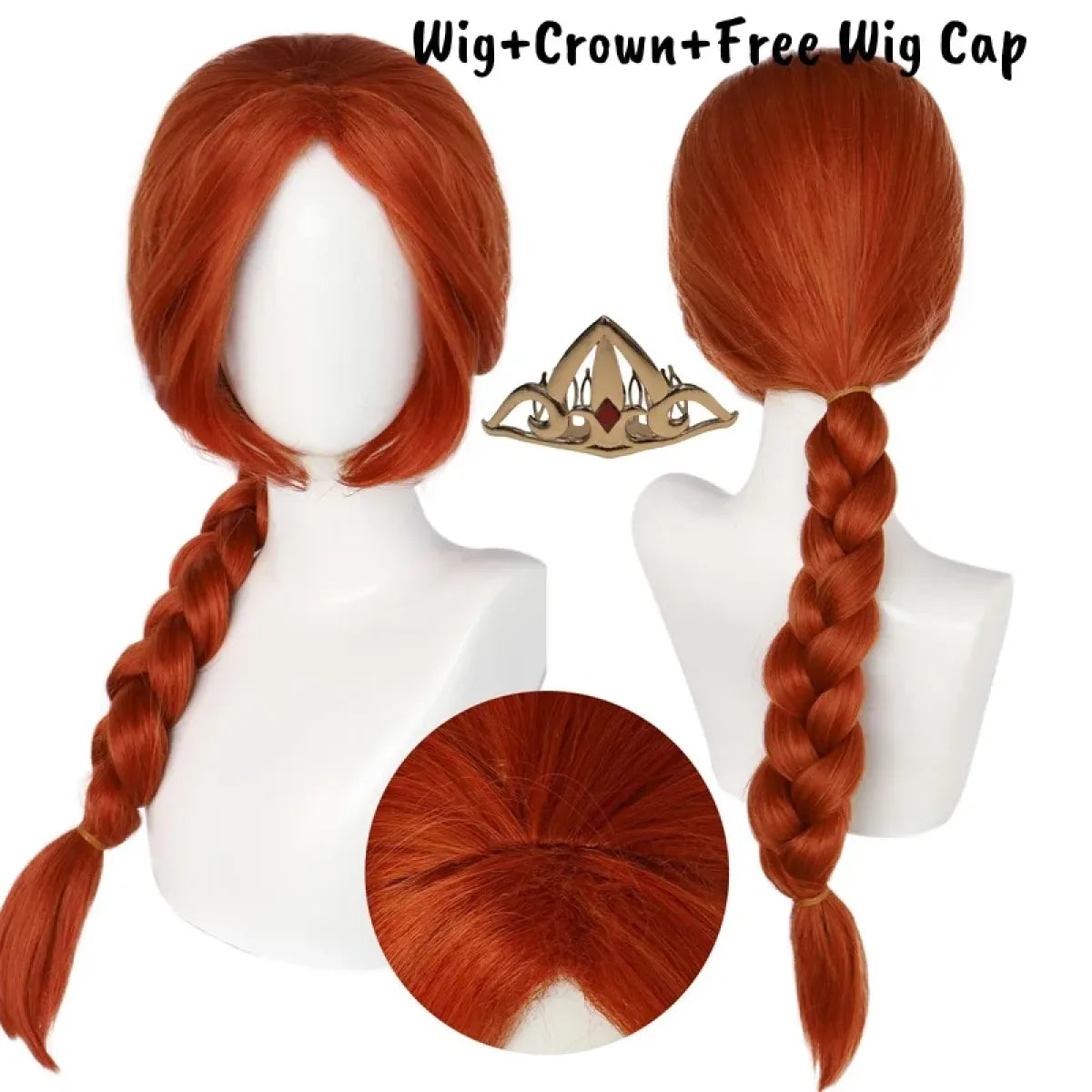 Princess Green Fantasy Cosplay Dress with Crown - All Dresses - Cosplay - 7