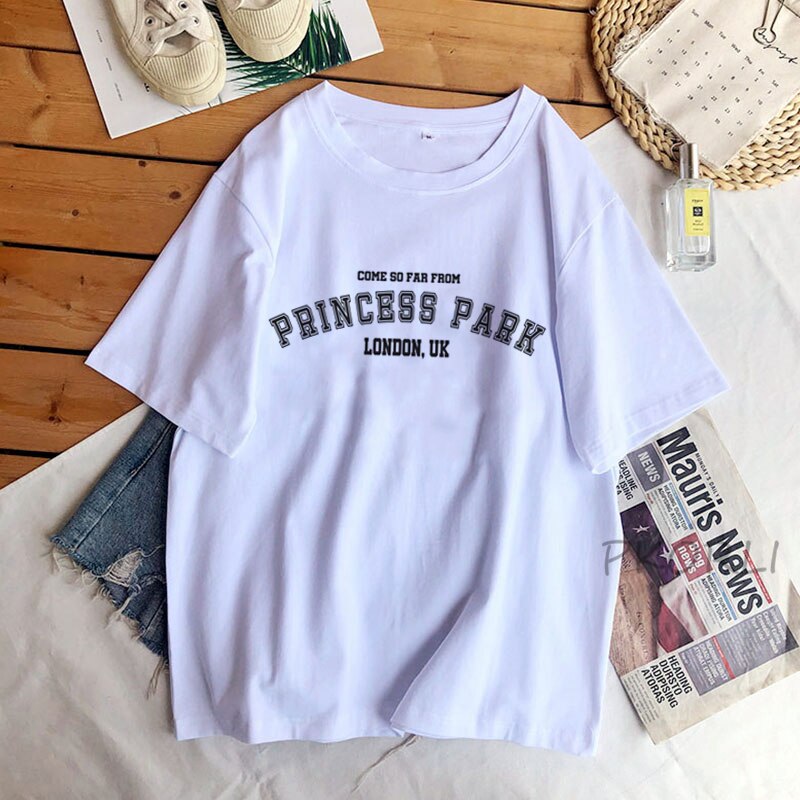 Princess Park London T-Shirt - White / L - T-Shirts - Shirts & Tops - 9 - 2024