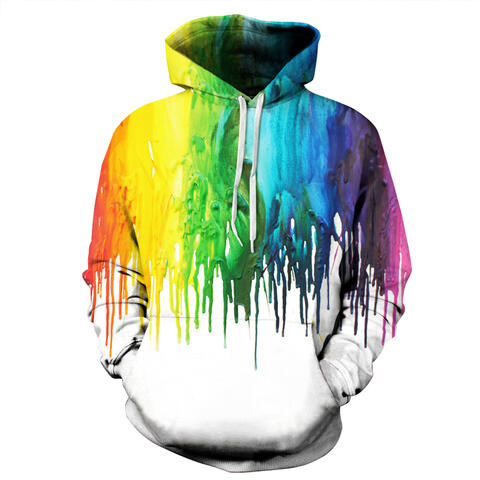 Full Size Printed Drawstring Hoodie with Pockets - Hoodies & Sweatshirts - Shirts & Tops - 2 - 2024