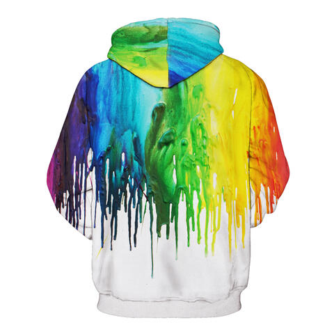 Full Size Printed Drawstring Hoodie with Pockets - Hoodies & Sweatshirts - Shirts & Tops - 3 - 2024