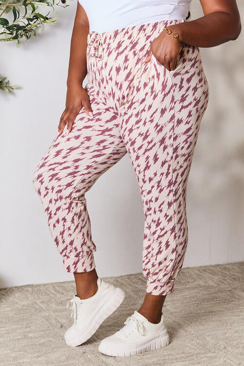 Printed Drawstring Pants - Bottoms - Pants - 3 - 2024