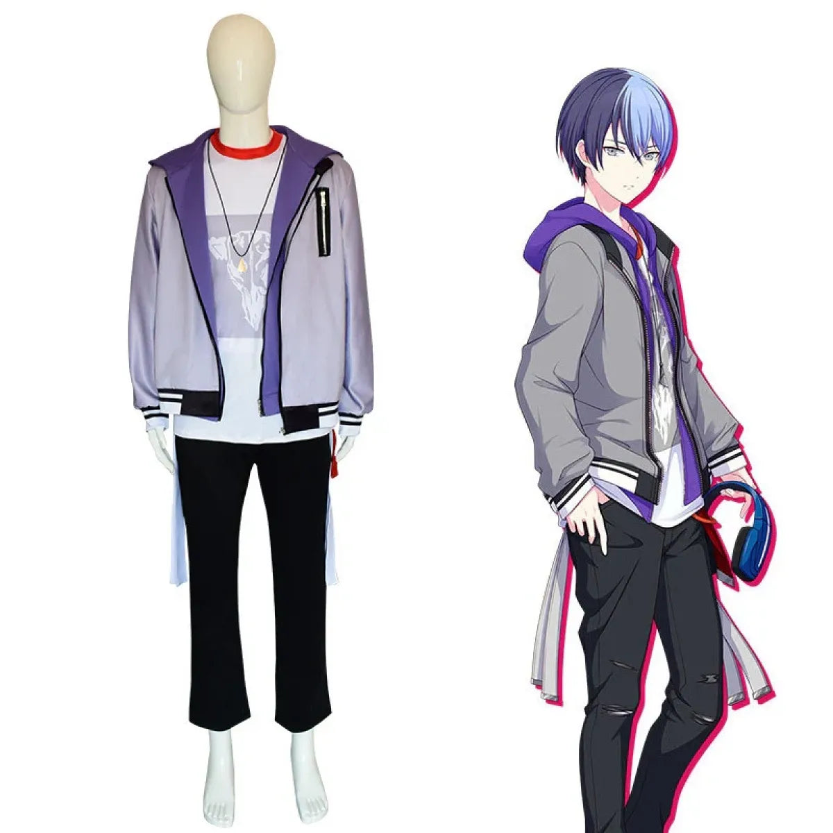 Project Sekai Akiyama Mizuki Cosplay Costume Set - Cosplay - Cosplay - 20