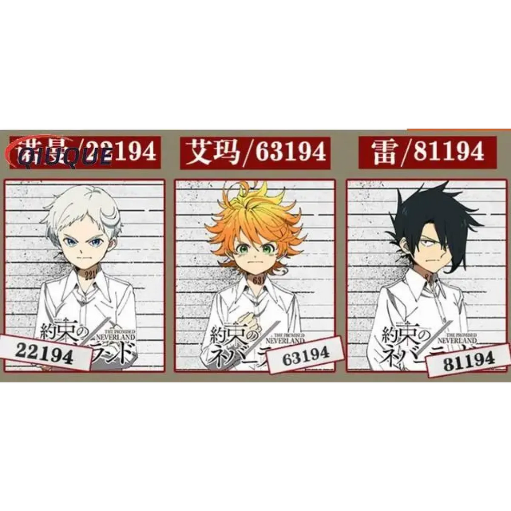 The Promised Neverland Cosplay Set with Tattoos - Dresses - Cosplay - 1