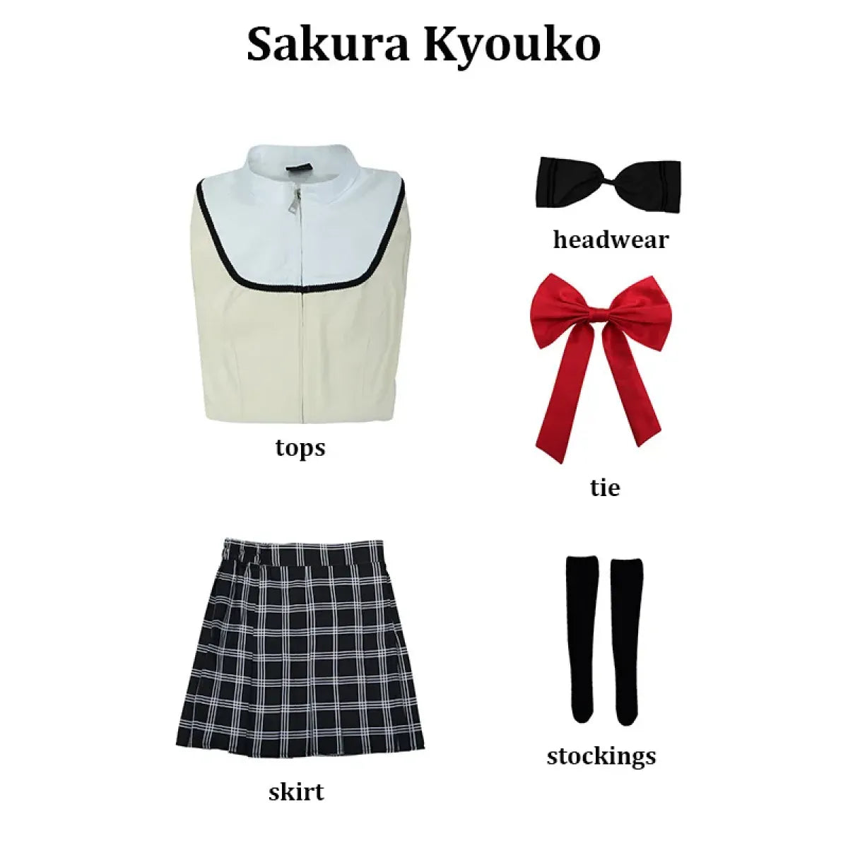 Puella Magi Madoka Magica School Uniform Cosplay Set - Cosplay - Cosplay - 5