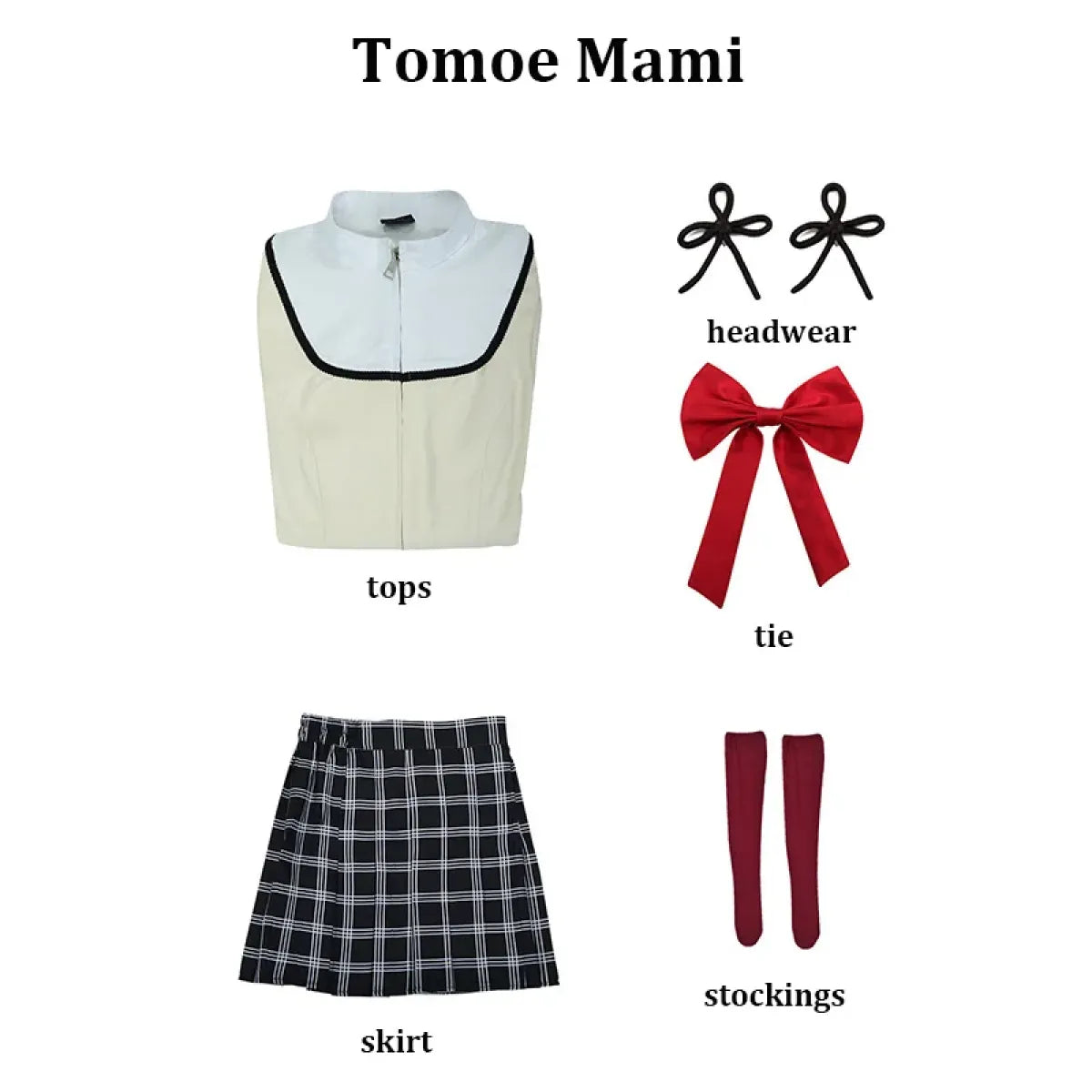 Puella Magi Madoka Magica School Uniform Cosplay Set - Cosplay - Cosplay - 6