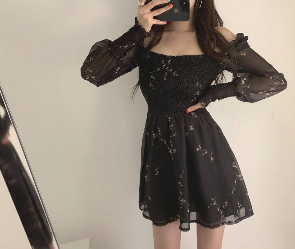 Floral Puff Sleeve Dress - All Dresses - Dresses - 11 - 2024