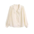 Victorian Chiffon Puff Sleeve Blouse - Women’s Clothing & Accessories - Blouses - 6