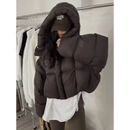 Korean Style Puffer Jacket with Hood - Jackets & Coats - Jacket - 2