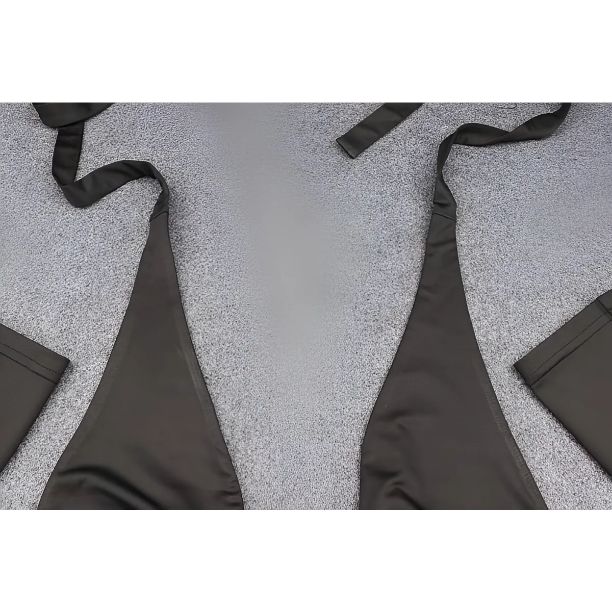 Punk Black Halter Tops - Women’s Clothing & Accessories - Sleeveless - Asymmetric - Halter Tops - 6