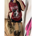 Harajuku Punk Cat Print T-Shirt - T-Shirts - T-Shirts - 1