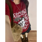 Harajuku Punk Cat Print T-Shirt - T-Shirts - T-Shirts - 5