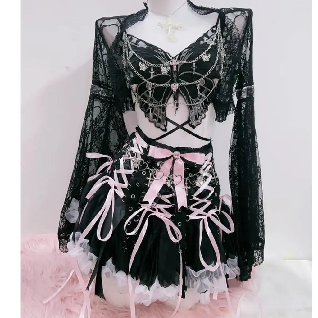 Punk Cross Tank: Alternative Fashion - Best Sellers - 1