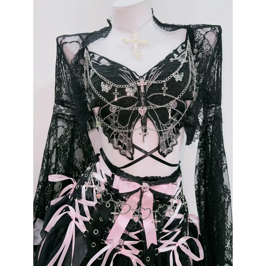 Punk Cross Tank: Alternative Fashion - Best Sellers - 4