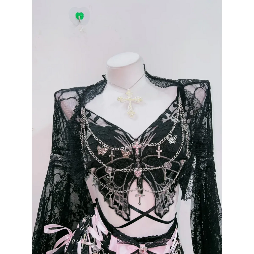 Punk Cross Tank: Alternative Fashion - Best Sellers - 7