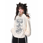 Punk Gothic Lace Off Shoulder T-Shirt - T-Shirts - T-Shirts - 4