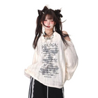 Punk Gothic Lace Off Shoulder T-Shirt - T-Shirts - T-Shirts - 5