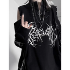 Punk Harajuku Off Shoulder Tee - T-Shirts - T-Shirts - 4