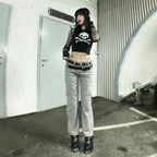 Punk Skull Camisole - Grunge Crop Top - Women’s Clothing & Accessories - 5