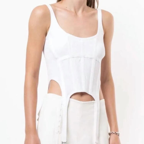 Punk Style Crop Top - Women’s Clothing & Accessories - 2