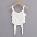 Punk Style Crop Top - Women’s Clothing & Accessories - 5