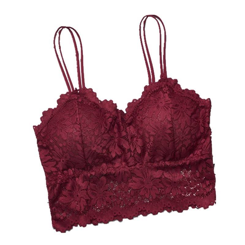 Lace V Neck Bralette - Women’s Clothing & Accessories - Bras - 1 - 2024