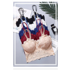 Lace V Neck Bralette - Women’s Clothing & Accessories - 19