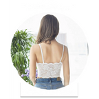 Lace V Neck Bralette - Women’s Clothing & Accessories - 7