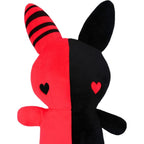 Rabbit Plush Backpack – Red/Black (20”) - Women Bags & Wallets - Stuffed Animals - 2