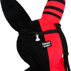 Rabbit Plush Backpack – Red/Black (20”) - Women Bags & Wallets - Stuffed Animals - 5