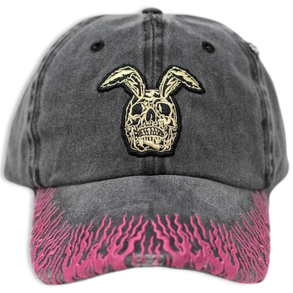 Rabbit Skull Vintage Hat - Harajuku Style - dad hats - 1