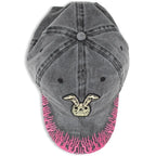 Rabbit Skull Vintage Hat - Harajuku Style - dad hats - 5