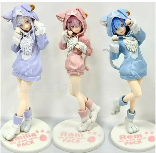 Rem & Ram Anime Figures - Anime - Action & Toy Figures - 1 - 2024