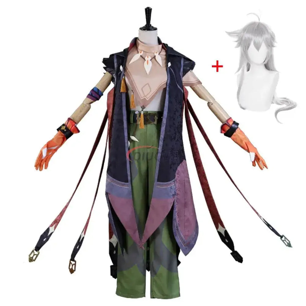 Razor Cosplay Costume with Wig – Game Impact Inspired - Cosplay - Cosplay - 1