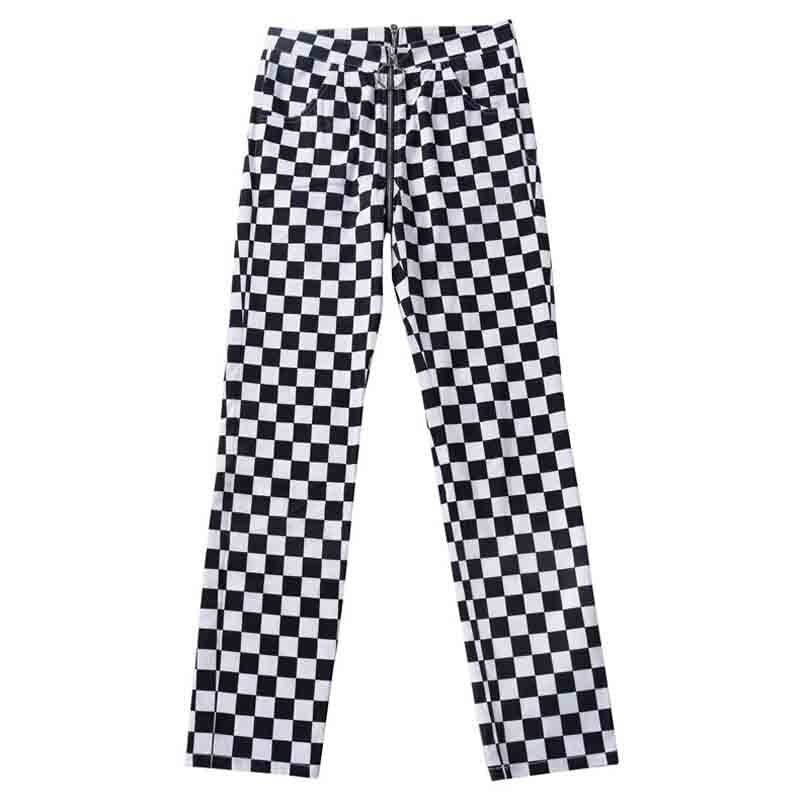 Plaid Back Zip Trousers - Bottoms - Clothing - 14 - 2024