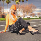 Fashion Reflective Strip Sweatpants - Bottoms - 4