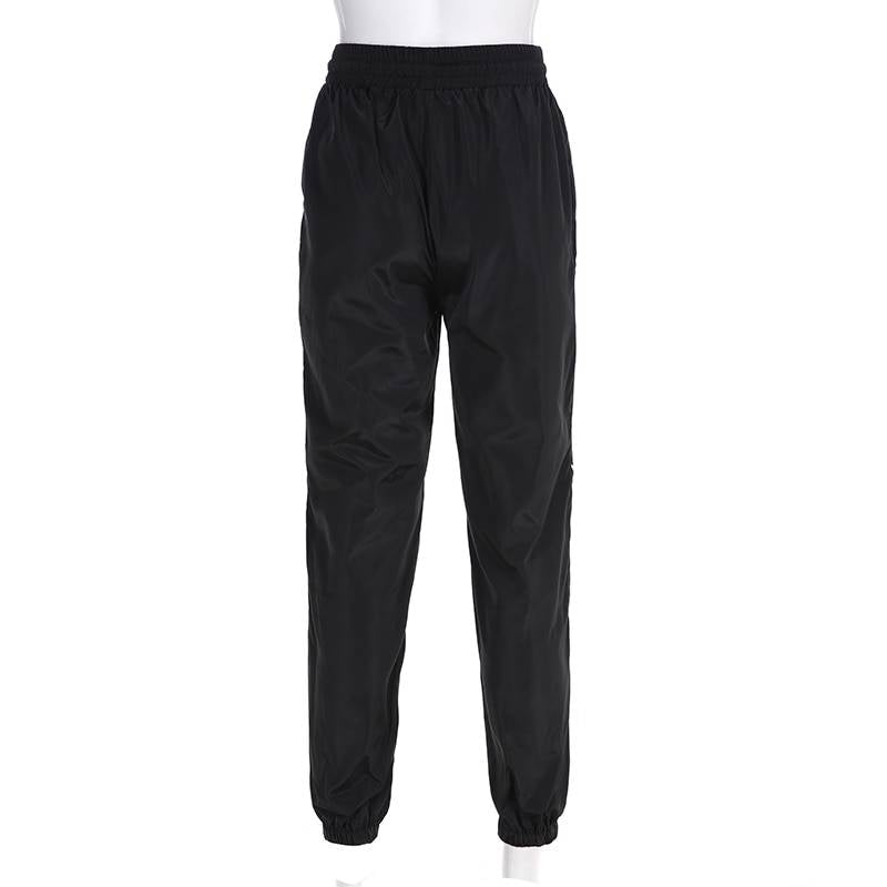 Fashion Reflective Strip Sweatpants - Bottoms - Pants - 6 - 2024