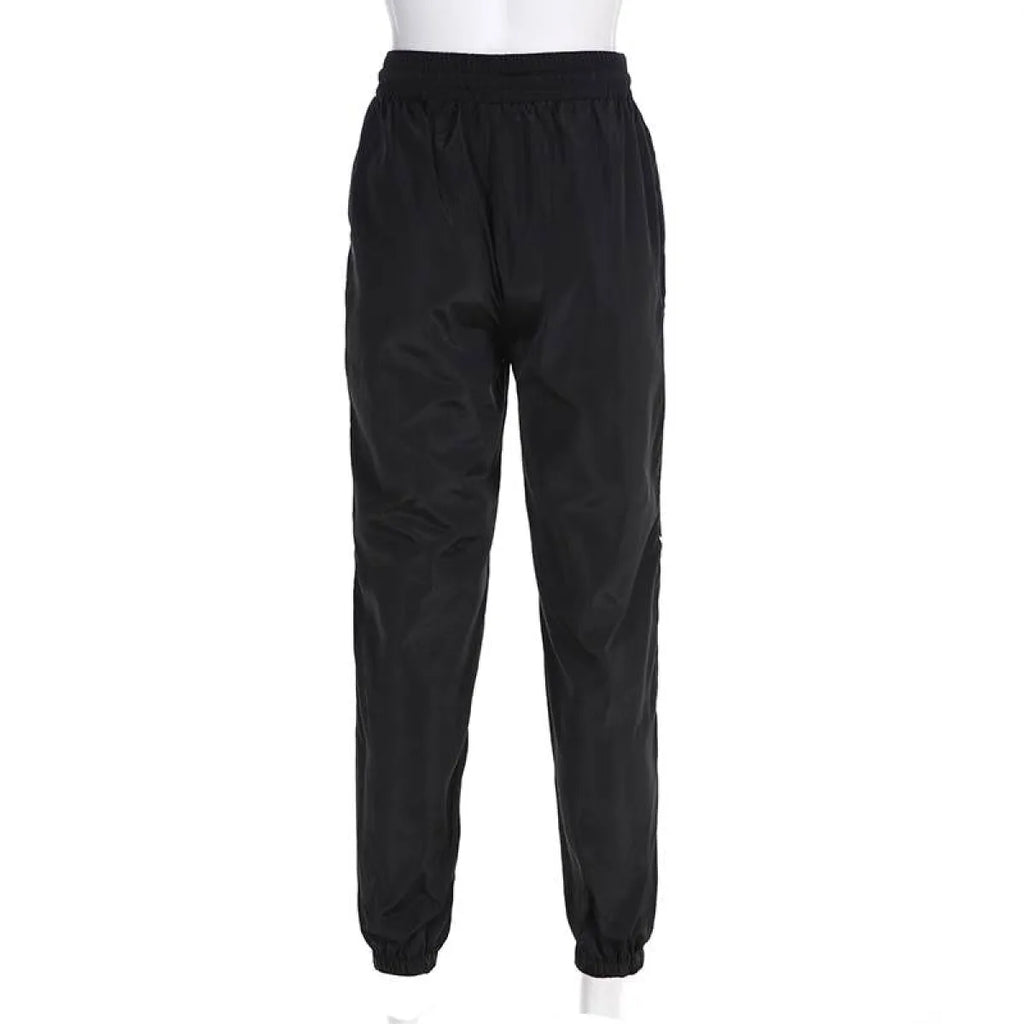 Fashion Reflective Strip Sweatpants - Bottoms - 6
