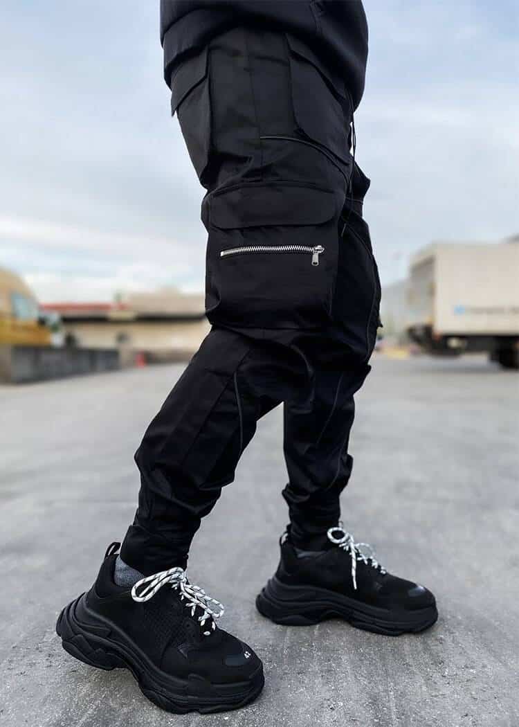 Reflective Techwear Cargo Pants - Bottoms - Shirts & Tops - 14 - 2024