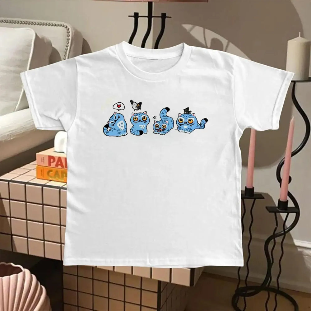 KPop Demon Hunters Tiger Graphic Tee - T-Shirts - T-Shirt - 1