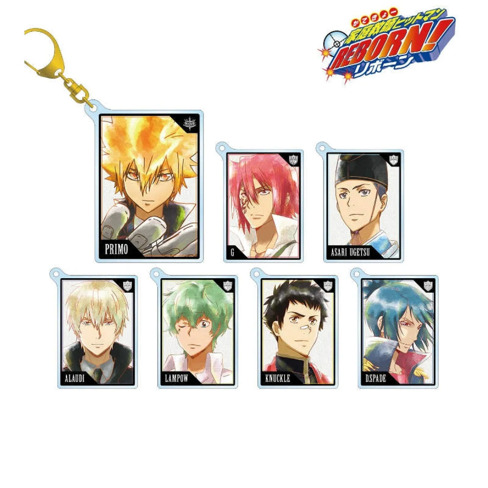 Katekyo Hitman Reborn! Trading Ani-Art aqua label Two Sides Acryl Key Chain Ver. B Blind Box (1 Blind Box) - Figurines