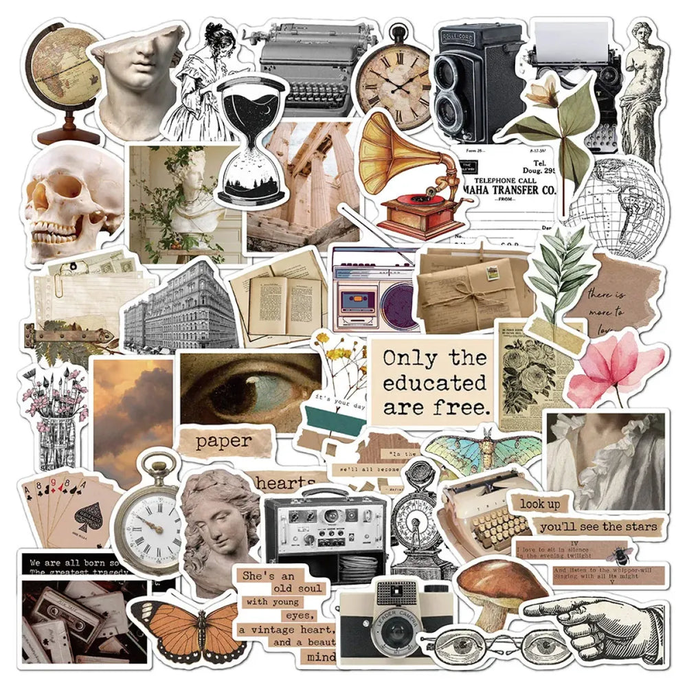 Retro Art Vsco Graffiti Stickers Pack - Stickers - 1