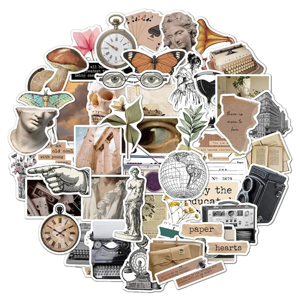 Retro Art Vsco Graffiti Stickers Pack - Stickers - 2