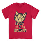 Boot A Licious Retro Cat Graphic T-Shirt - T-Shirts - T-Shirt - 1