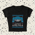 Sadly Face Tee – Retro Harajuku Vibes with Emo Chic - T-Shirts - 1