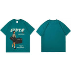 Retro Traveler Tee – Vintage-Inspired Journey Graphic Shirt - T-Shirts - Short - Round - 1