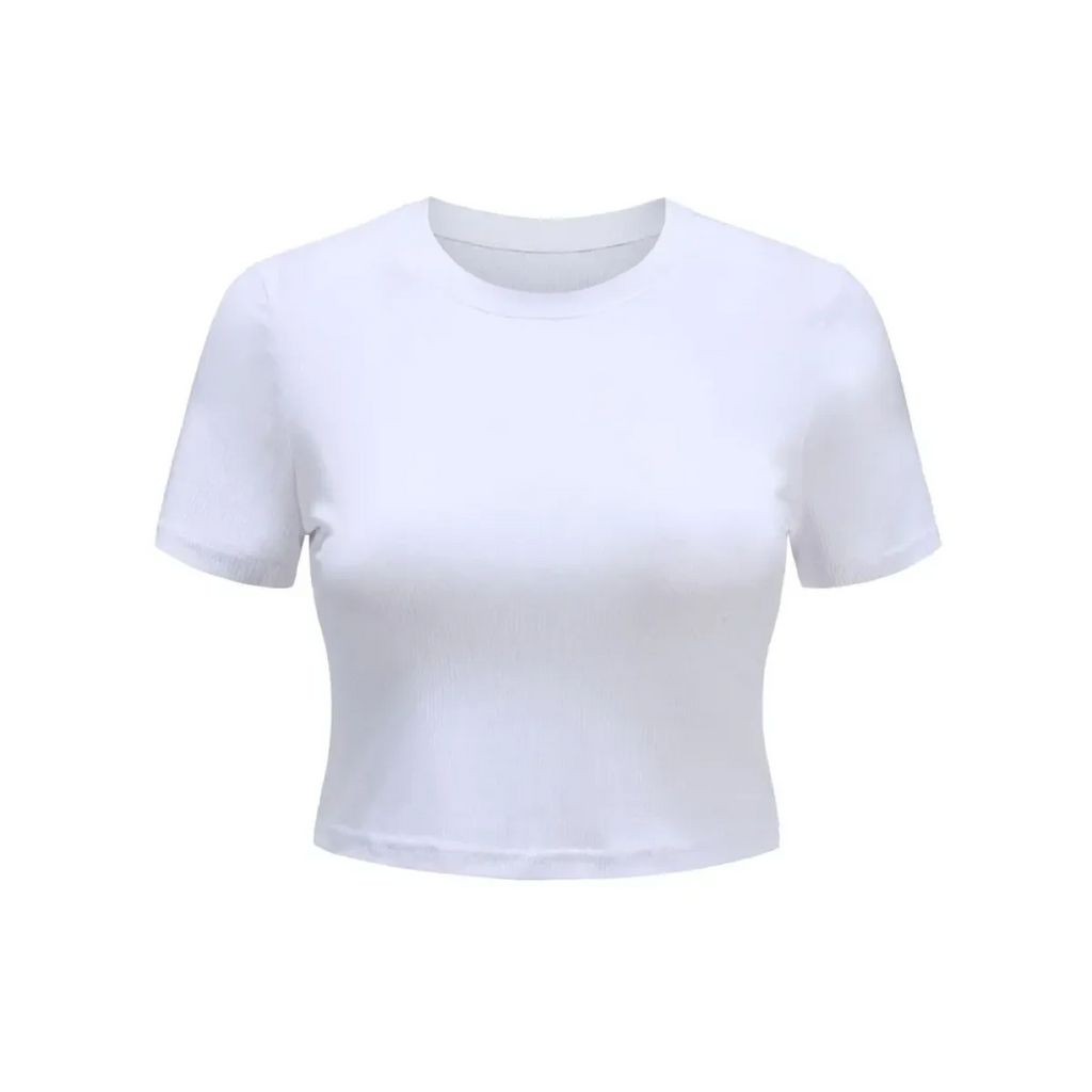 Harajuku Ribbed Knit Crop Top - Women’s Clothing & Accessories - Tops - 5