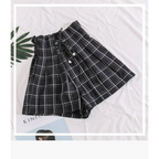 Ribbon Tie High Waist Shorts - Bottoms - 6